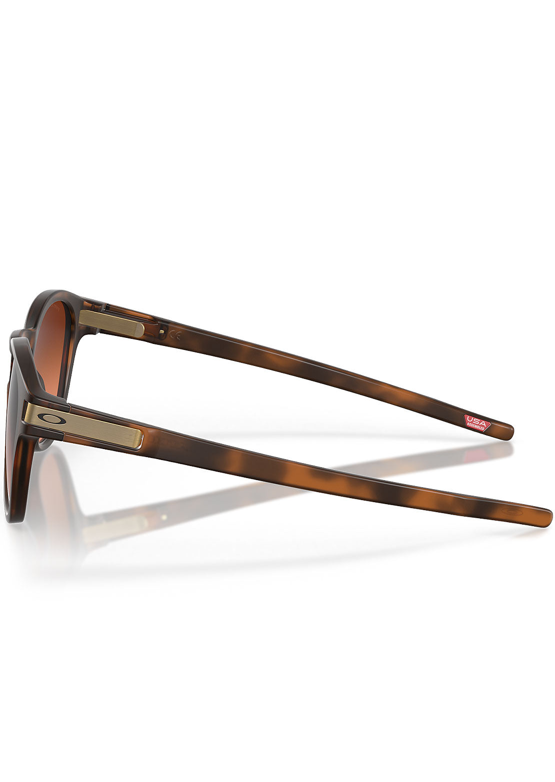 Oakley Men's Latch Prizm Sunglasses Matte Brown Tortoise/Prizm Brown Gradient