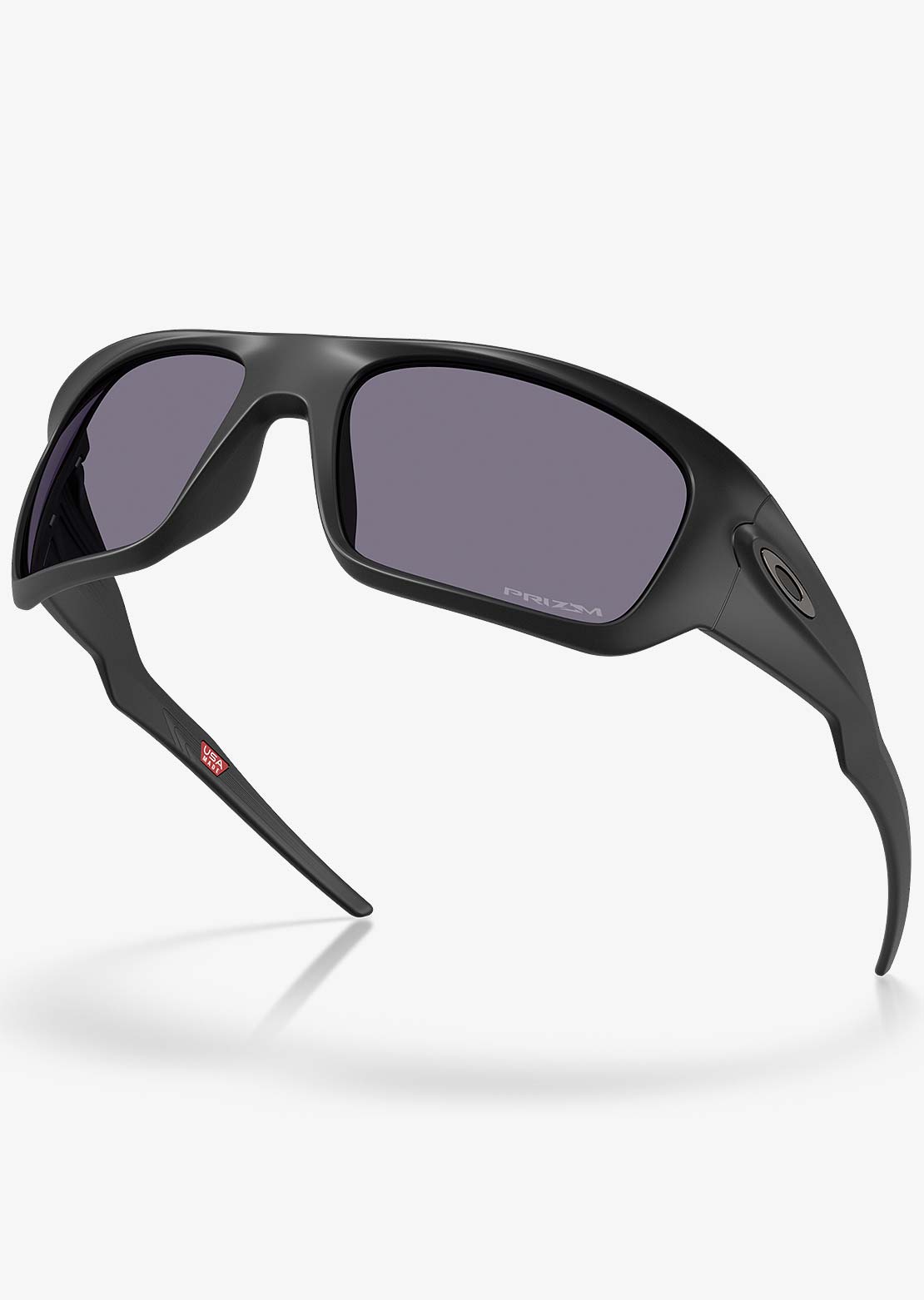 Oakley Men's Masseter Sunglasses Matte Black/Prizm Grey