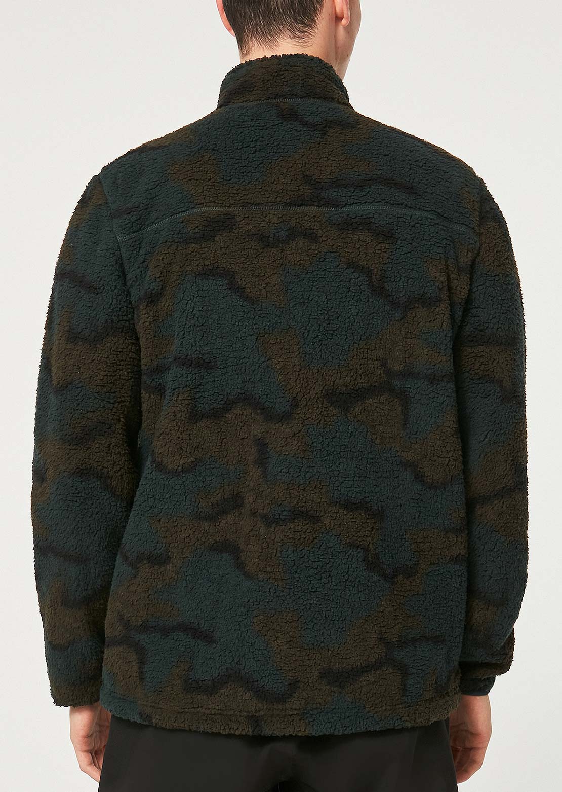 Oakley Men&#39;s Mountain Fire Sherpa Sweatshirt B1B Camo Heather