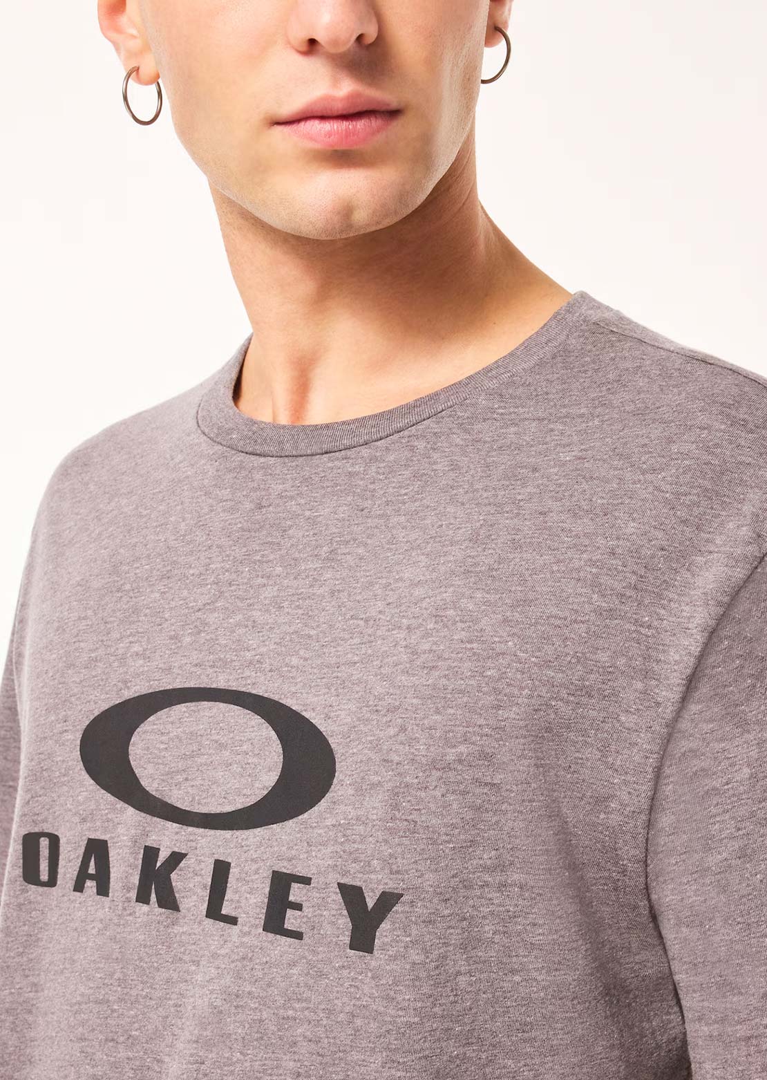 Oakley Men's O Bark 2.0 T-Shirt New Athletic Grey