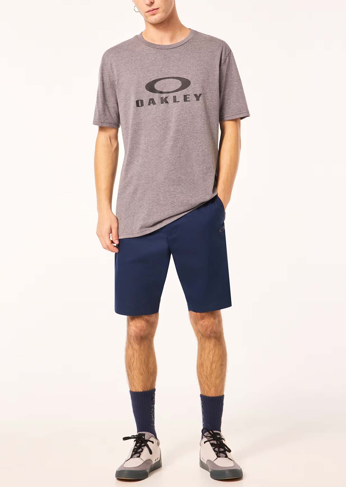 Oakley Men's O Bark 2.0 T-Shirt New Athletic Grey