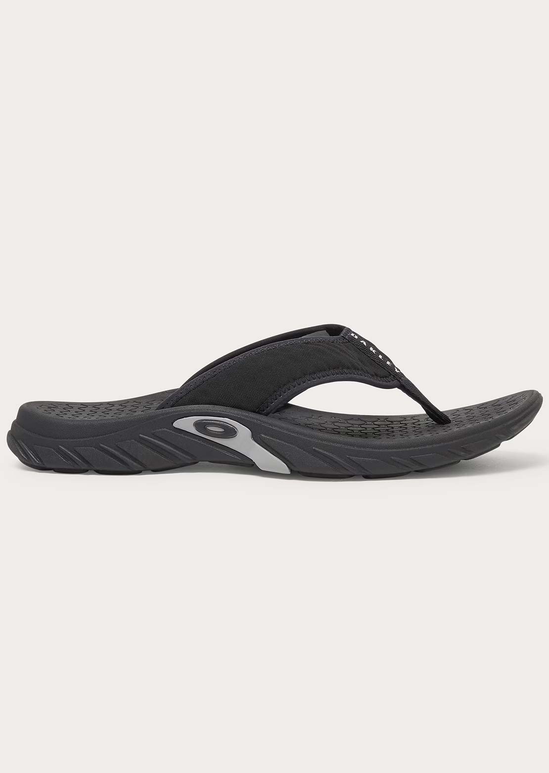 Oakley Men's Operative Flip Flop Sandals Blackout