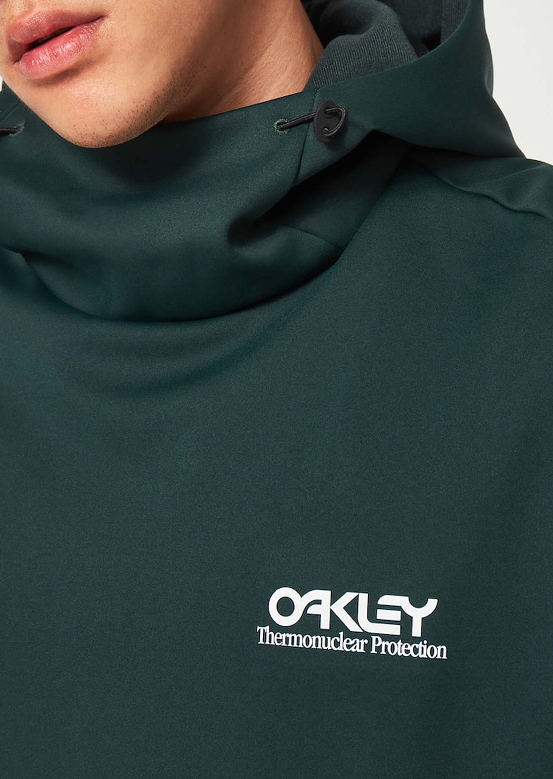 Oakley Men's Park RC Softshell Hood Hunter Green
