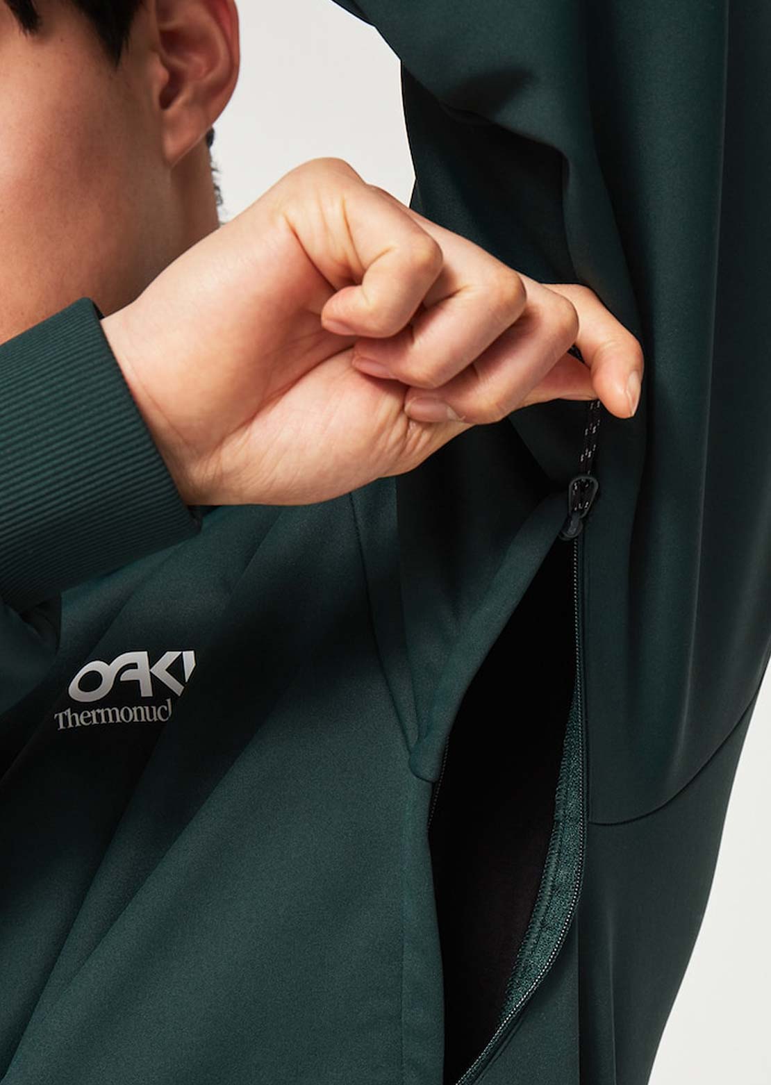 Oakley Men's Park RC Softshell Hood Hunter Green