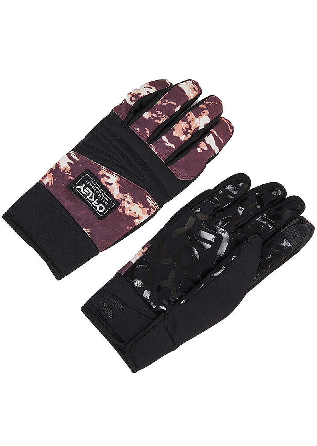 Oakley Men's Printed Park B1B Gloves Tiger Camo Desert