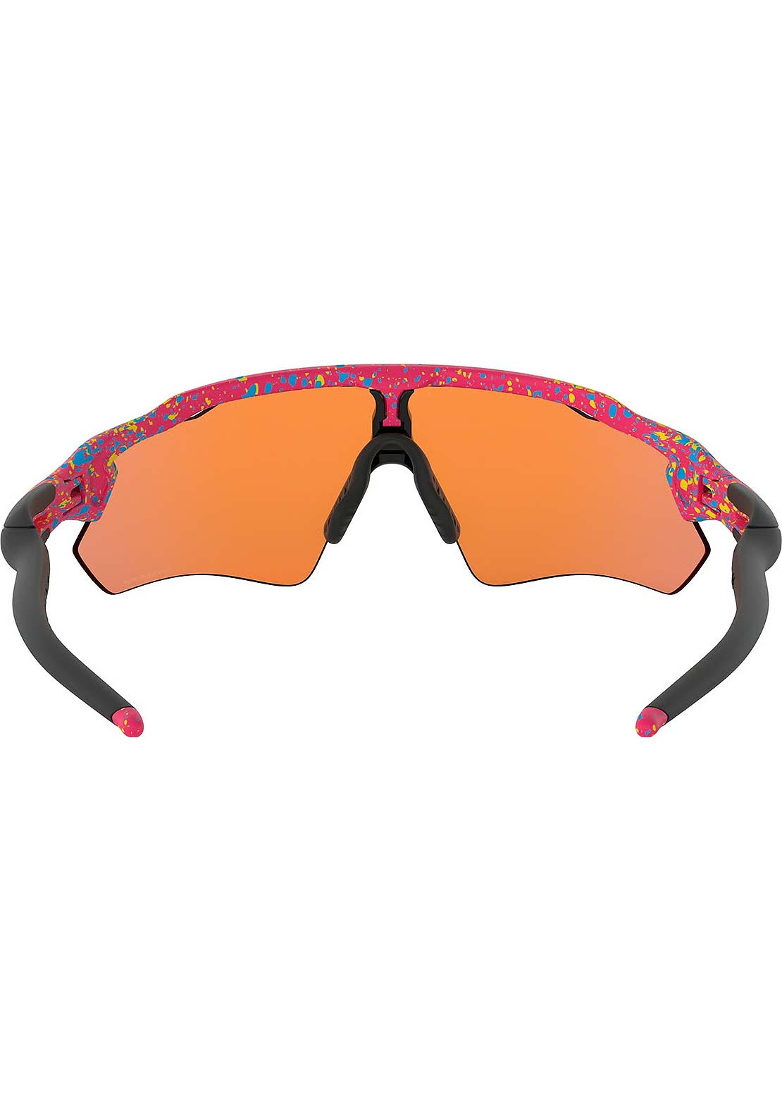 Oakley Men's Radar Ev Path Bike Sunglasses Neon Pink Splatter/Prizm Sapphire