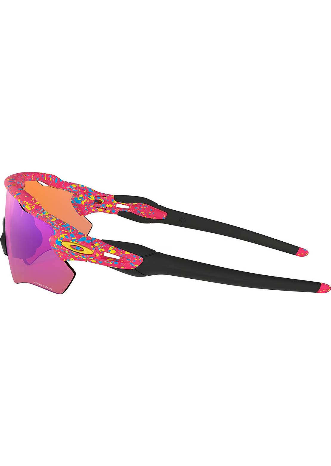Oakley Men's Radar Ev Path Bike Sunglasses Neon Pink Splatter/Prizm Sapphire