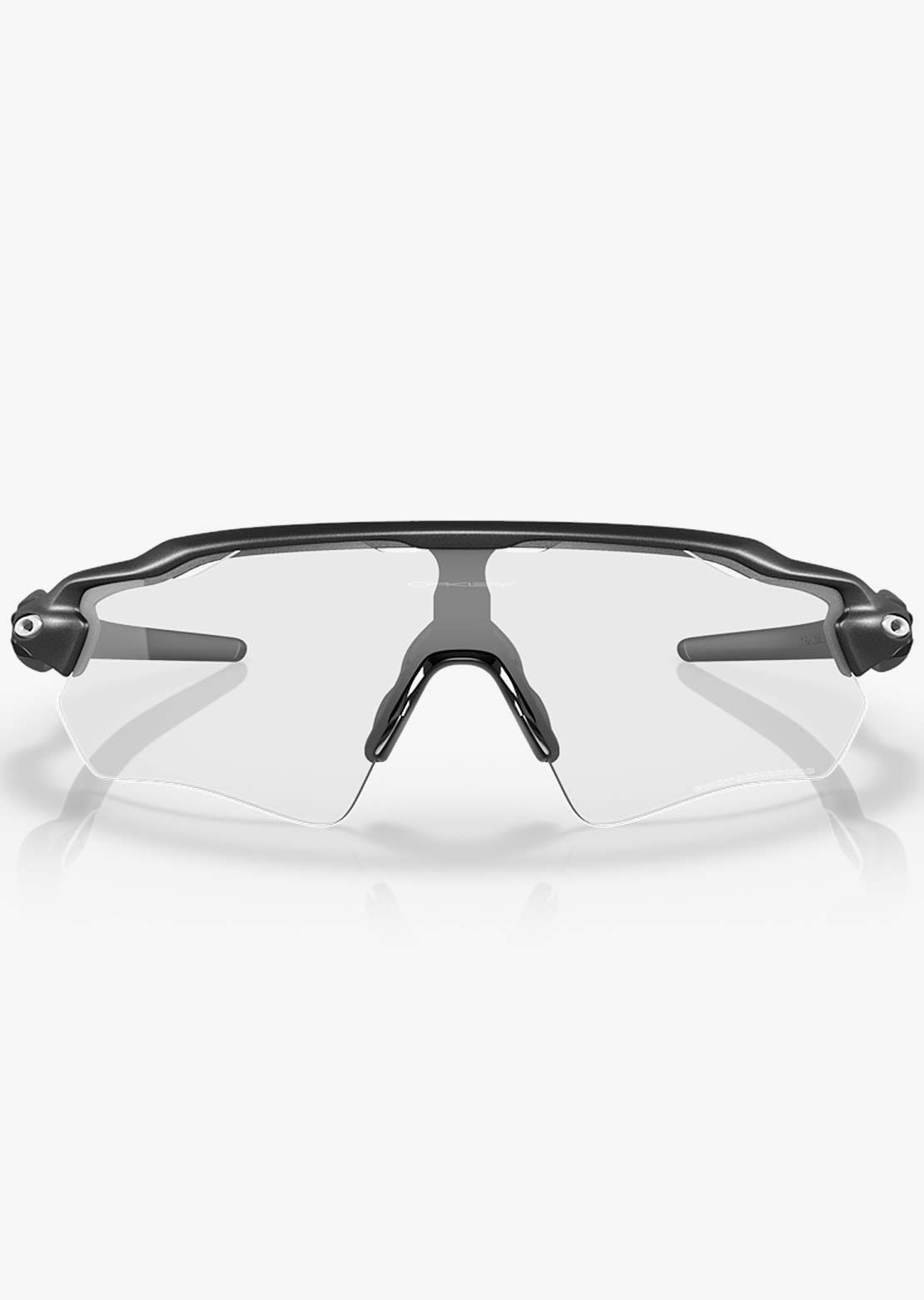 Oakley Men's Radar Ev Path Sunglasses Steel/Clear/Black Photochromic Iridium
