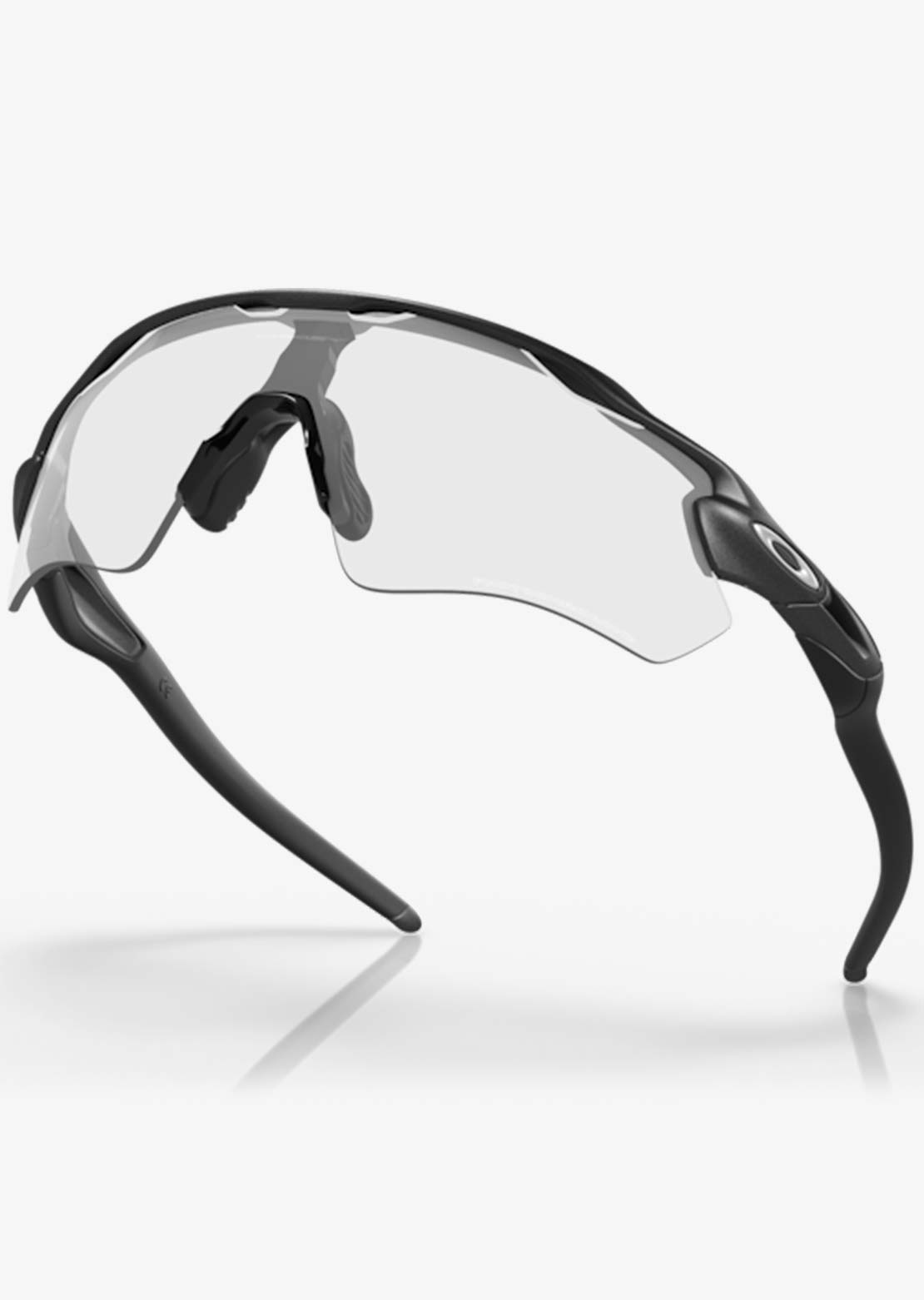 Oakley Men's Radar Ev Path Sunglasses Steel/Clear/Black Photochromic Iridium