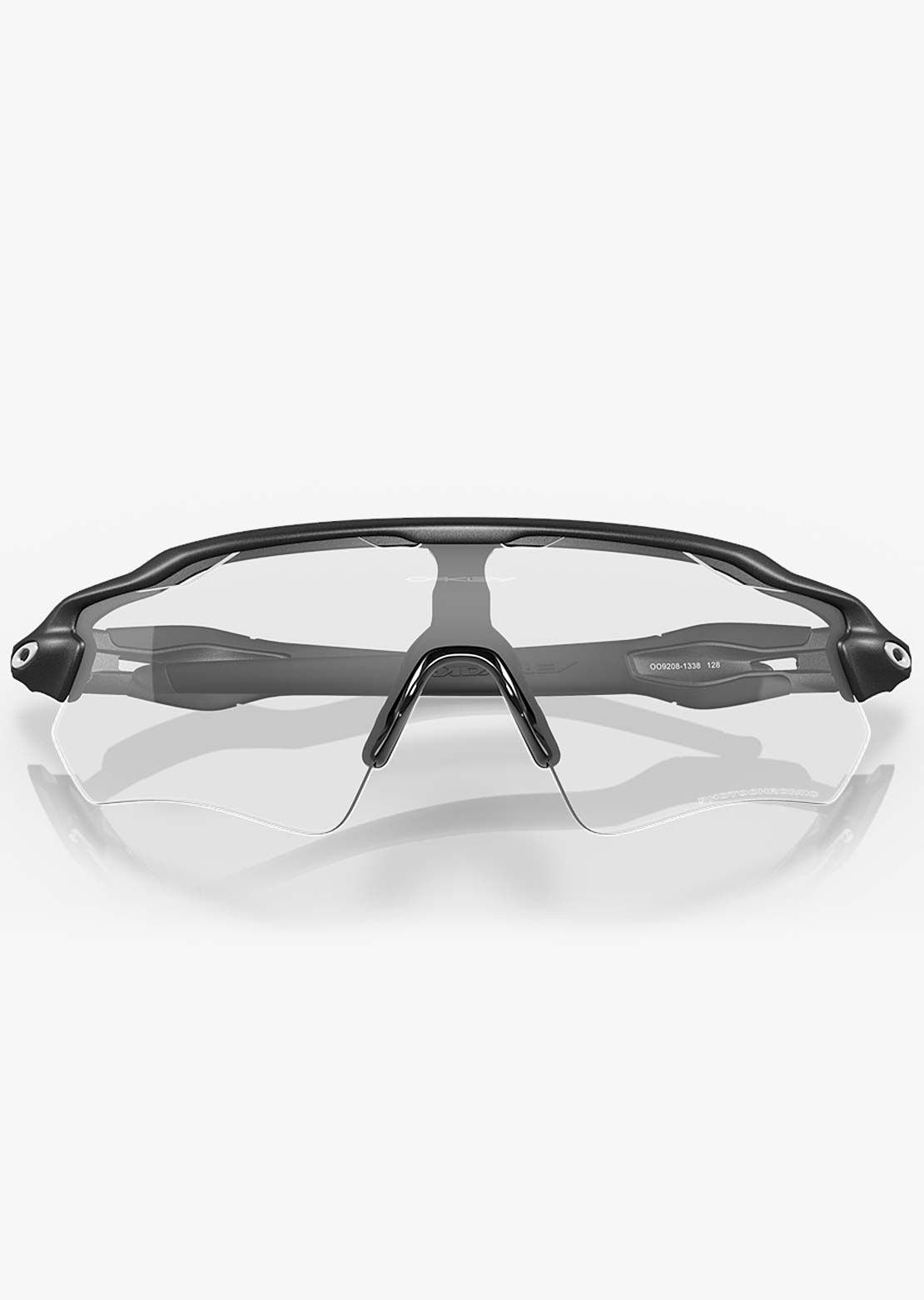 Oakley Men's Radar Ev Path Sunglasses Steel/Clear/Black Photochromic Iridium