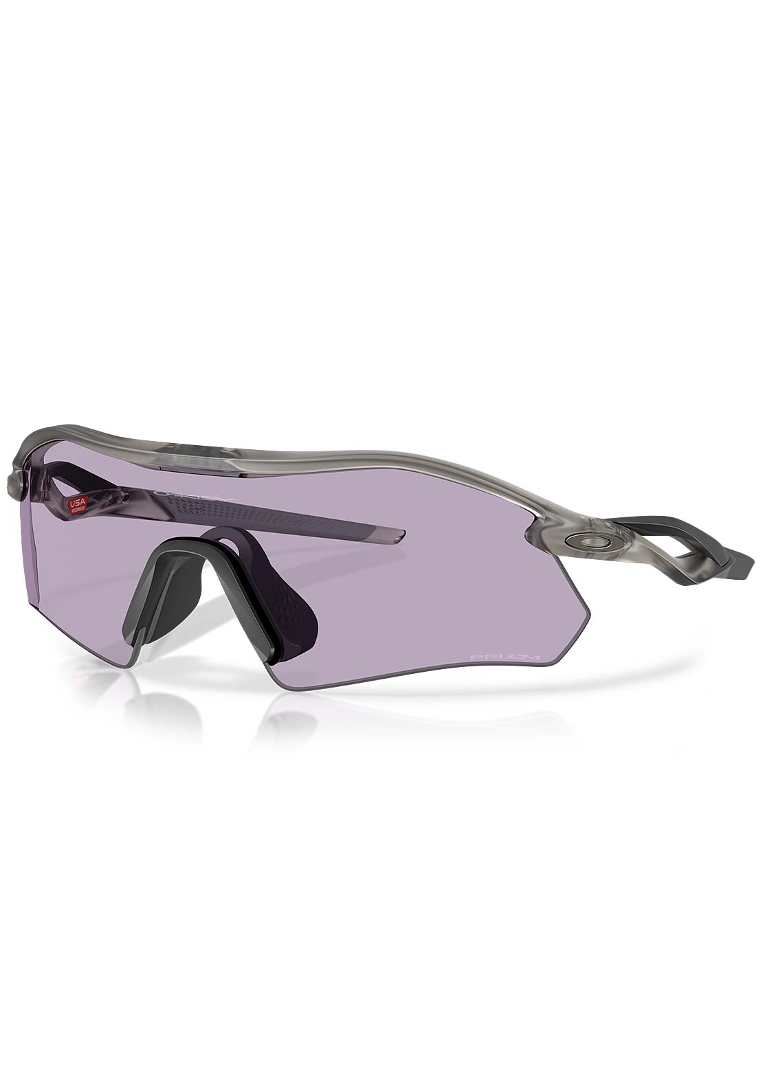Oakley Men's Radar Plate PRIZM Bike Sunglasses Matte Grey Ink/PRIZM Slate