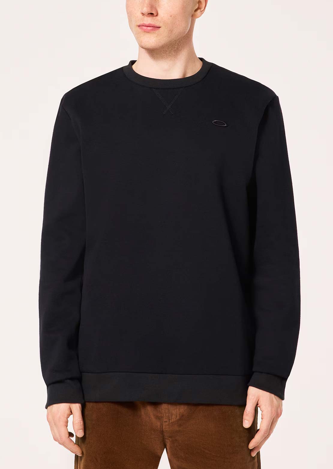 Oakley Men's Relax 2.0 Crewneck Sweatshirt Blackout