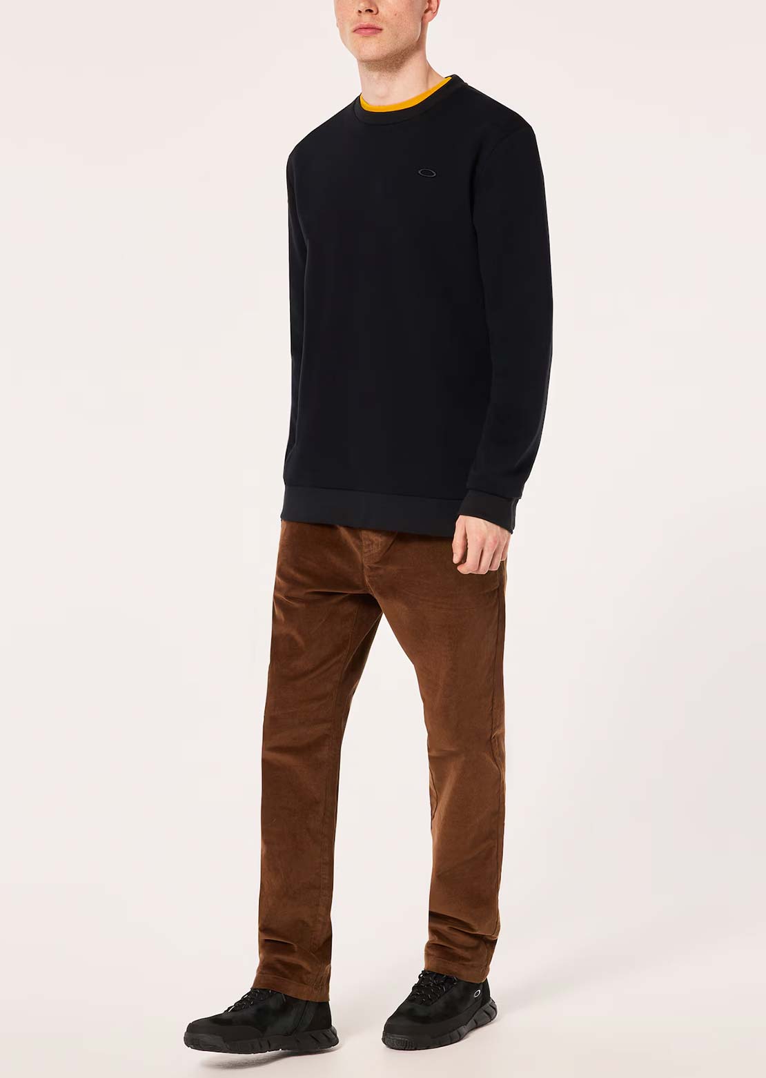 Oakley Men's Relax 2.0 Crewneck Sweatshirt Blackout
