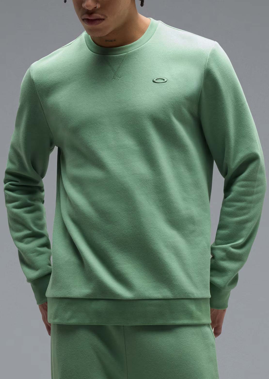Oakley Men's Relax 2.0 Crewneck Sweatshirt Nile Green