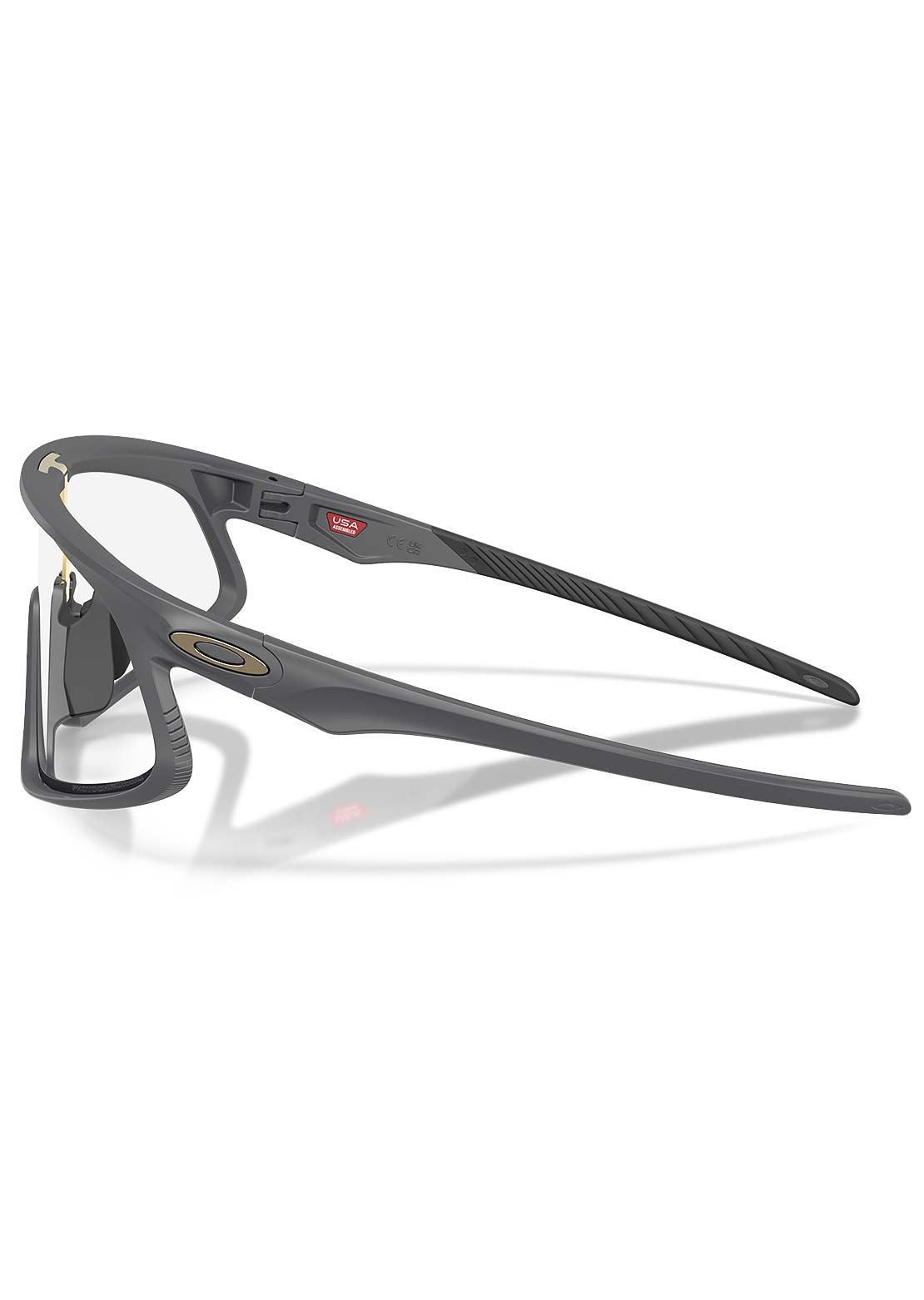 Oakley Men's RSLV 141 Bike Sunglasses Matte Carbon/Prizm Photochromic