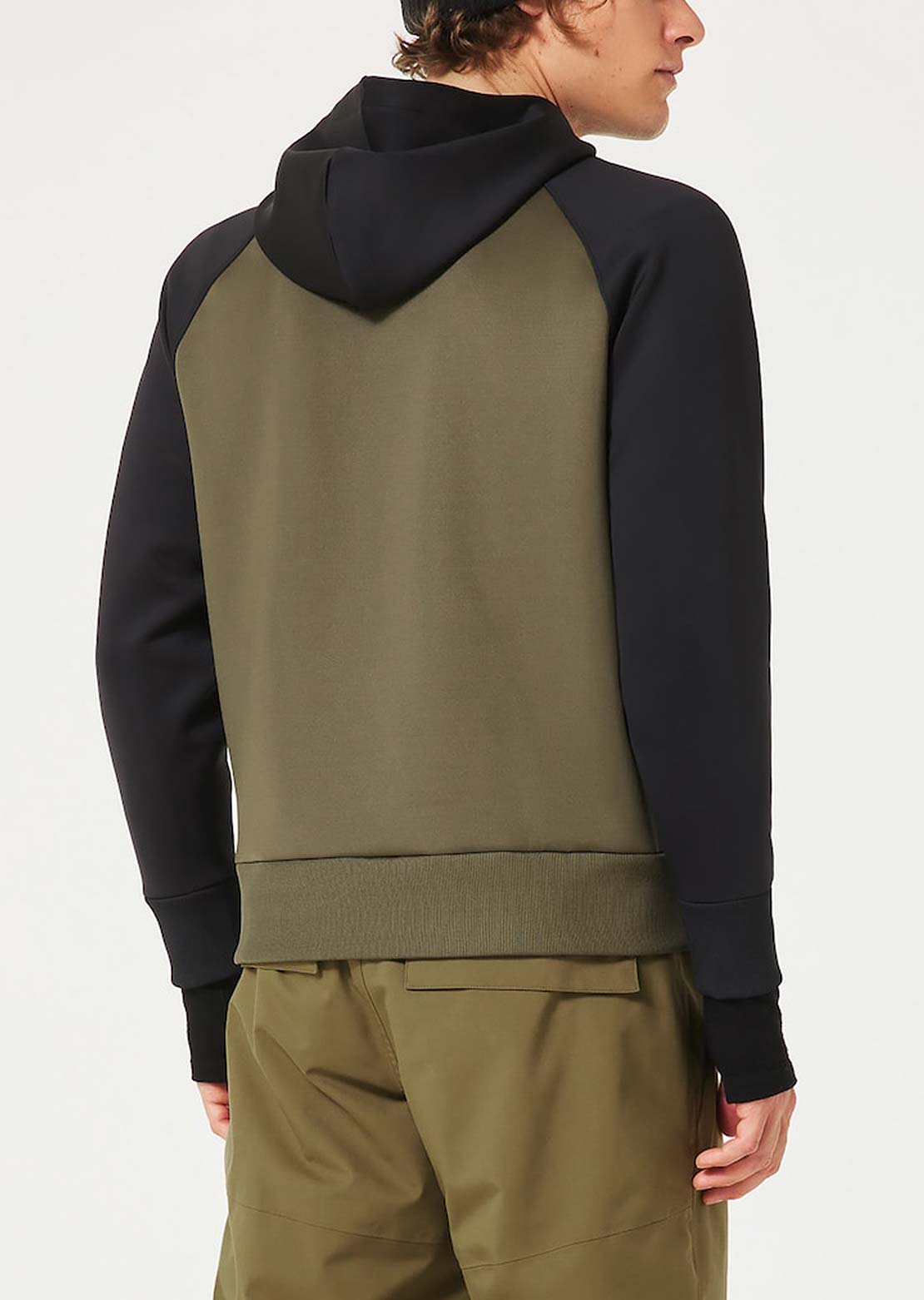 Oakley Men's Sierra DWR Fleece Hood 2.0 Army Green
