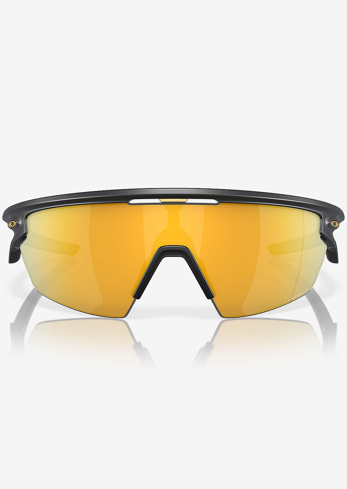 Oakley Men&#39;s Sphaera Prizm Sunglasses Matte Carbon/Prizm 24k Polarized