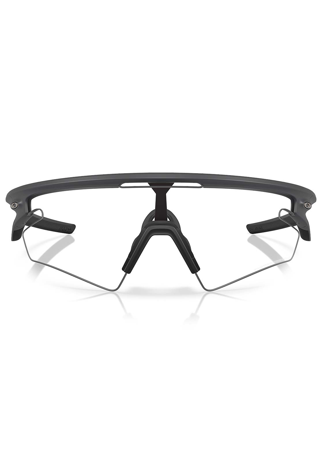 Oakley Men's Sphaera Slash Bike Sunglasses Carbon/Clear - Black Photochromic