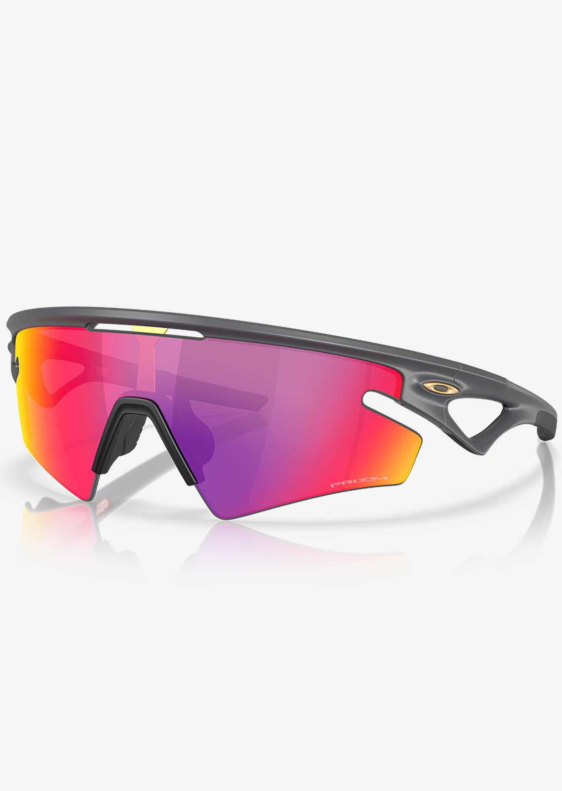 Oakley Men's Sphaera Slash Sunglasses Matte Carbon/Prizm Road