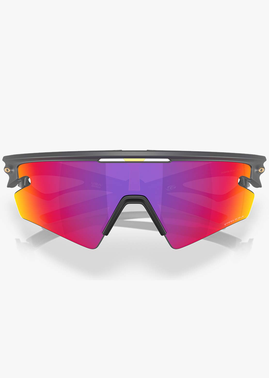Oakley Men's Sphaera Slash Sunglasses Matte Carbon/Prizm Road