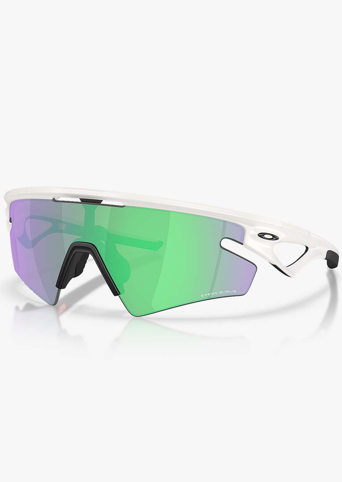 Oakley Men's Sphaera Slash Sunglasses Matte Mist/Prizm Road Jade
