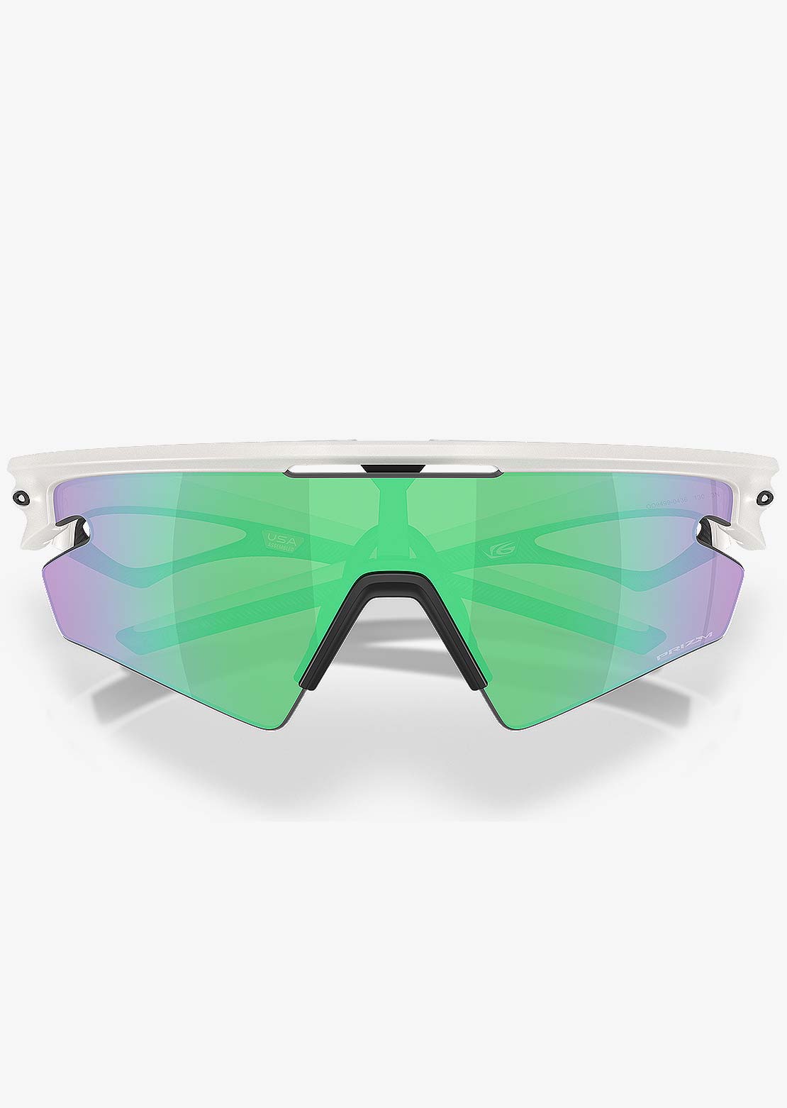 Oakley Men's Sphaera Slash Sunglasses Matte Mist/Prizm Road Jade
