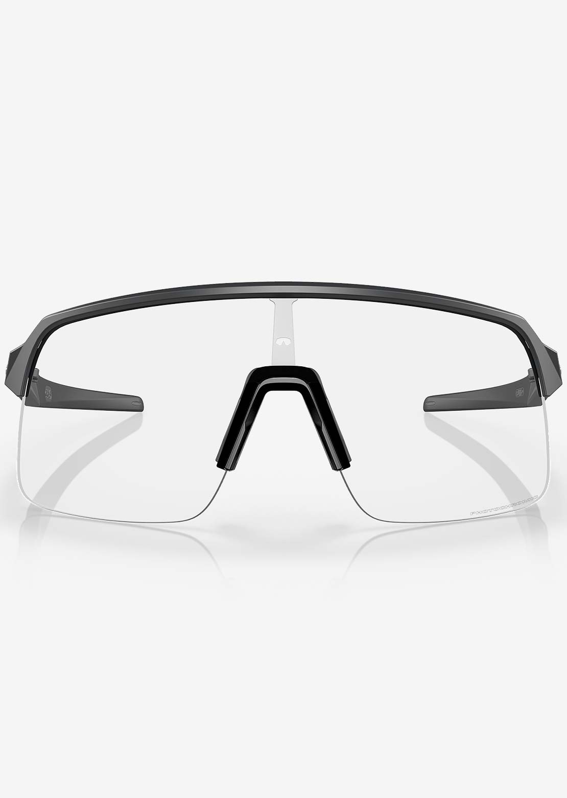 Oakley Men's Sutro Lite Bike Sunglasses Matte Carbon/Clear Photochromic