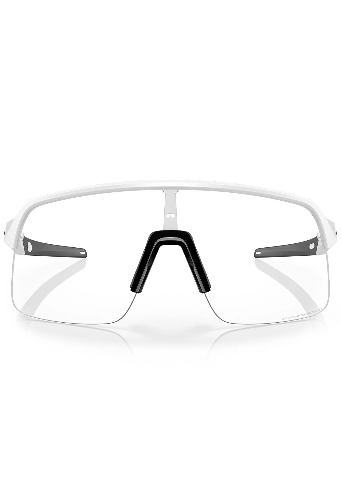 Oakley Men's Sutro Lite Bike Sunglasses Matte White/Clear Photochromic