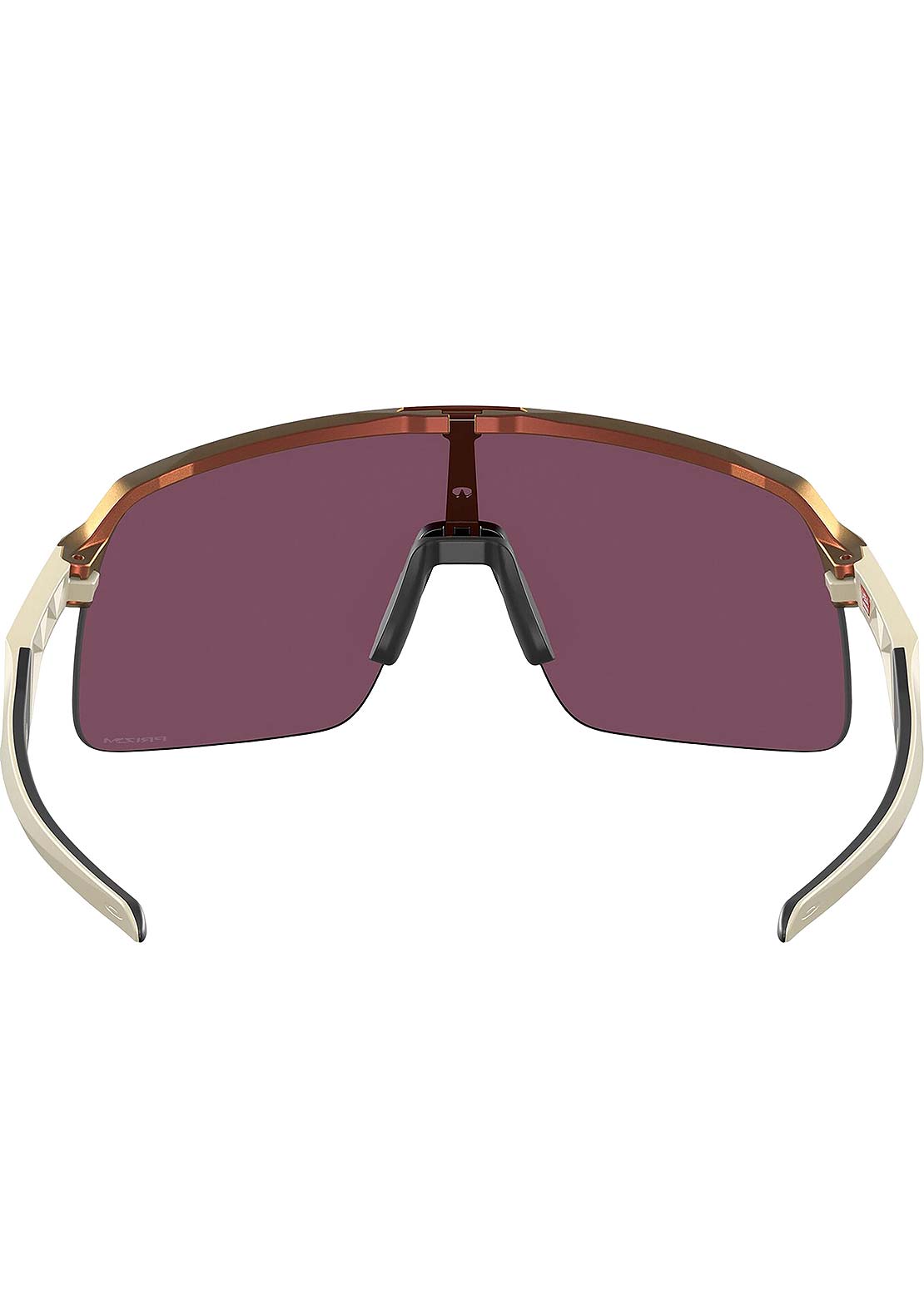 Oakley Men&#39;s Sutro Lite Prizm Bike Sunglasses Matte Rose Gold Colorshift/Prizm Road Black