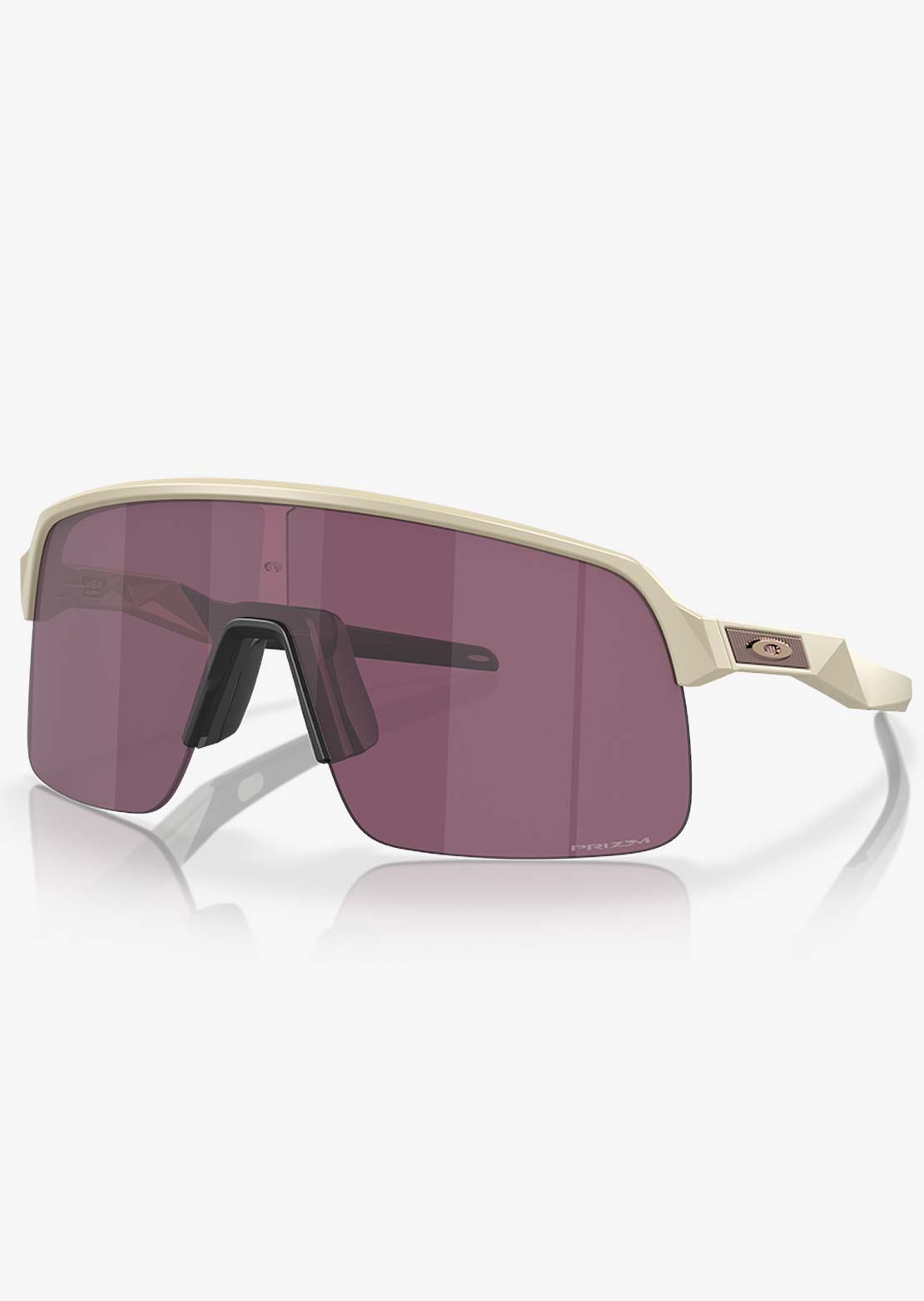 Oakley Men's Sutro Lite Prizm Bike Sunglasses Matte Sand/Prizm Road Black