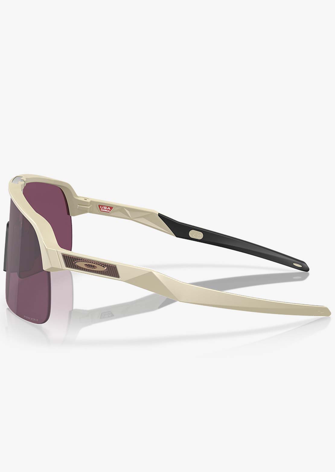 Oakley Men's Sutro Lite Prizm Bike Sunglasses Matte Sand/Prizm Road Black