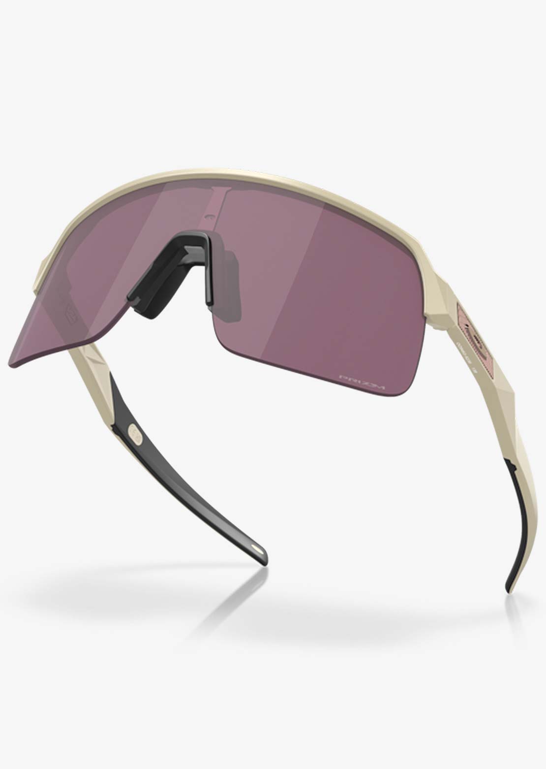 Oakley Men's Sutro Lite Prizm Bike Sunglasses Matte Sand/Prizm Road Black