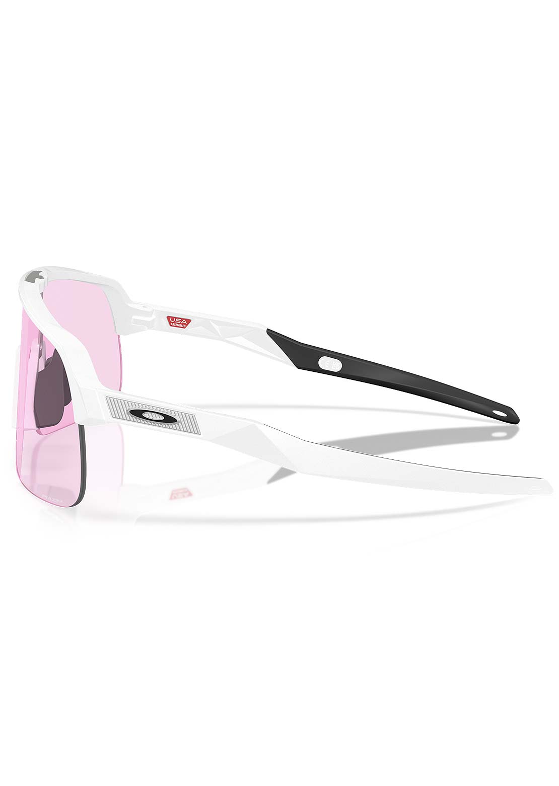 Oakley Men's Sutro Lite S Bike Sunglasses Matte White/Prizm Low Light