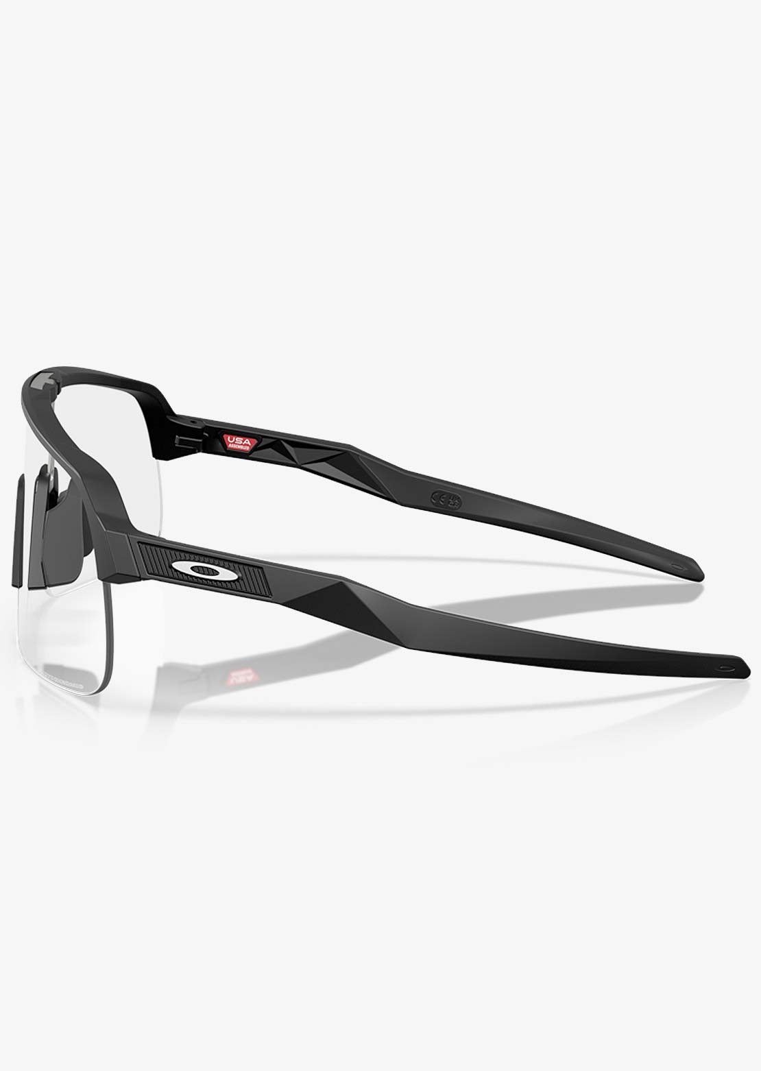 Oakley Men's Sutro Lite S Sunglasses Matte Black/Clear Photochromic