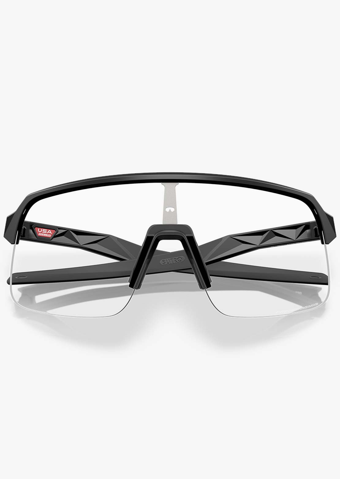 Oakley Men's Sutro Lite S Sunglasses Matte Black/Clear Photochromic