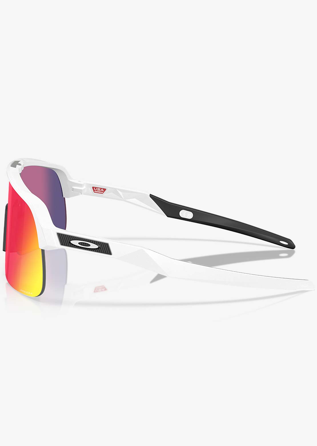 Oakley Men's Sutro Lite S Sunglasses Matte White/Prizm Road