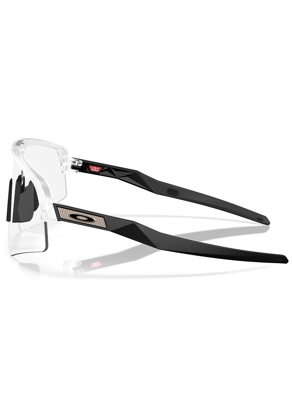 Oakley Men's Sutro Lite Sweep Bike Sunglasses Matte Clear/Photochromic