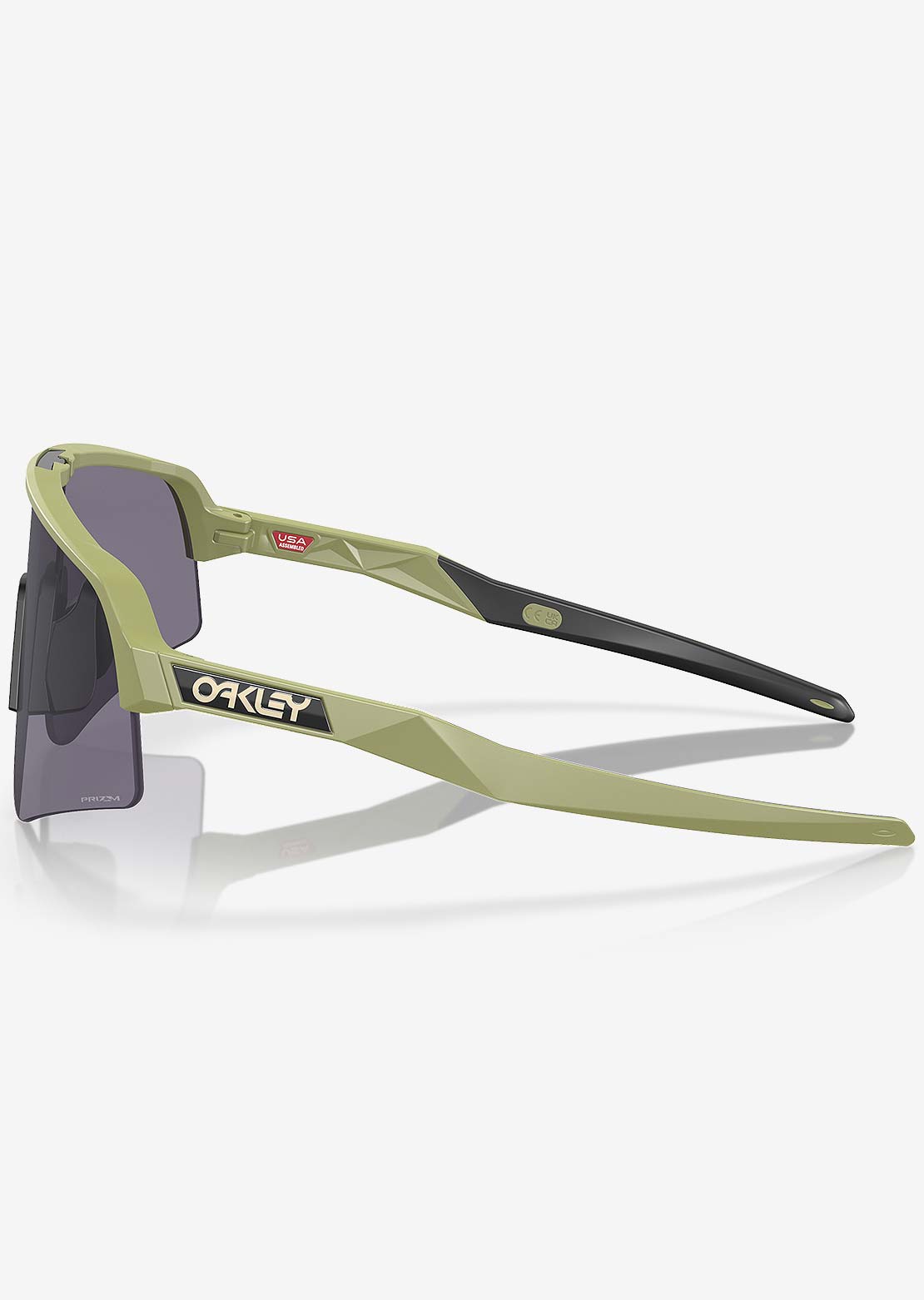Oakley Men&#39;s Sutro Lite Sweep Prizm Bike Sunglasses Fern/Prizm Grey