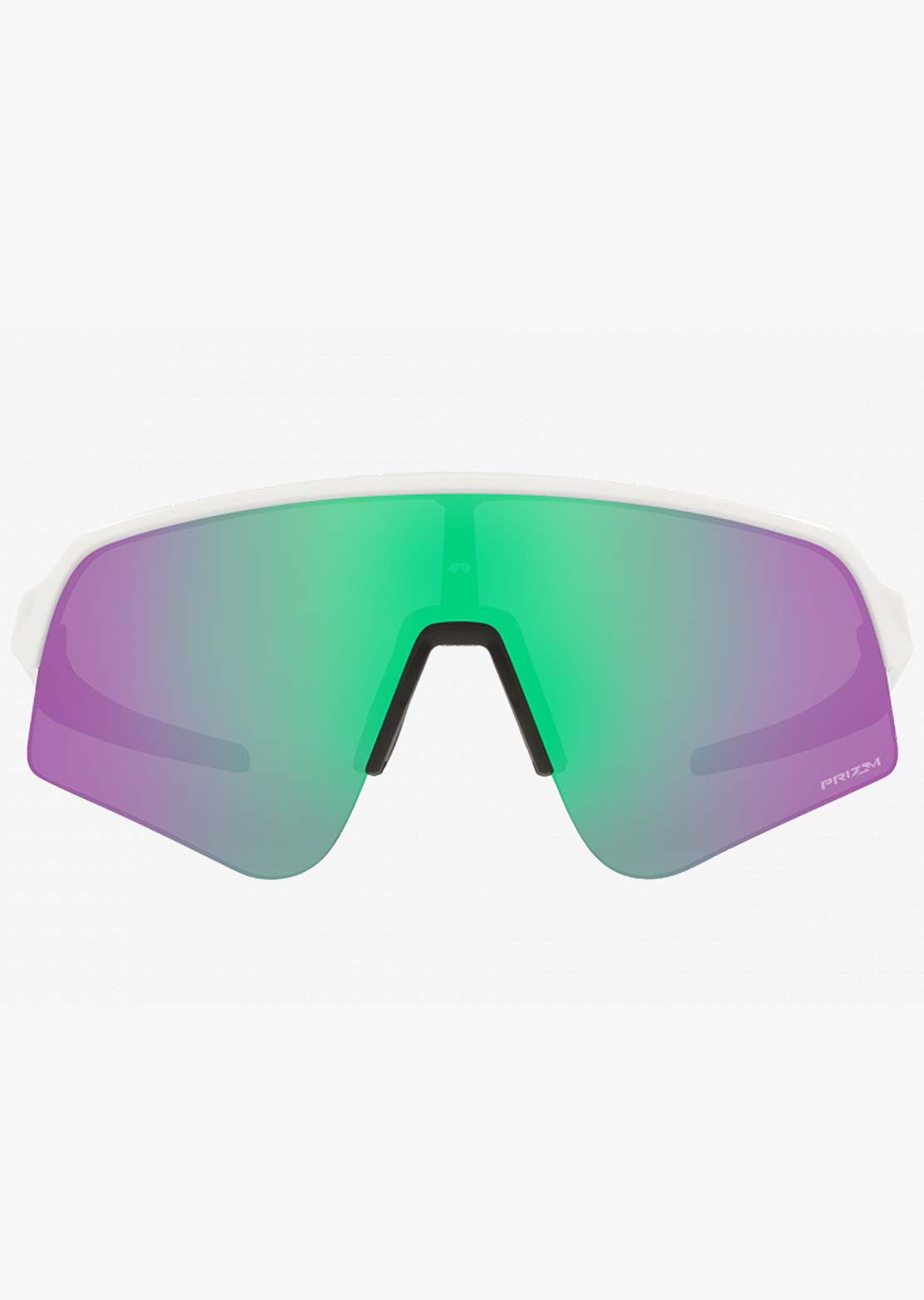 Oakley Men's Sutro Lite Sweep Prizm Bike Sunglasses Matte White/Prizm Road Jade