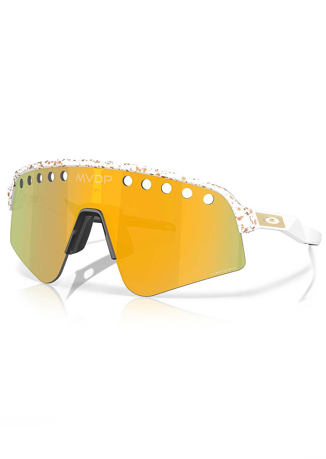 Oakley Men's Sutro Lite Sweep Prizm Bike Sunglasses Water Spot/Prizm 24K