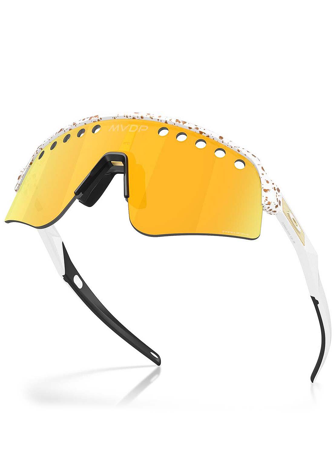 Oakley Men's Sutro Lite Sweep Prizm Bike Sunglasses Water Spot/Prizm 24K