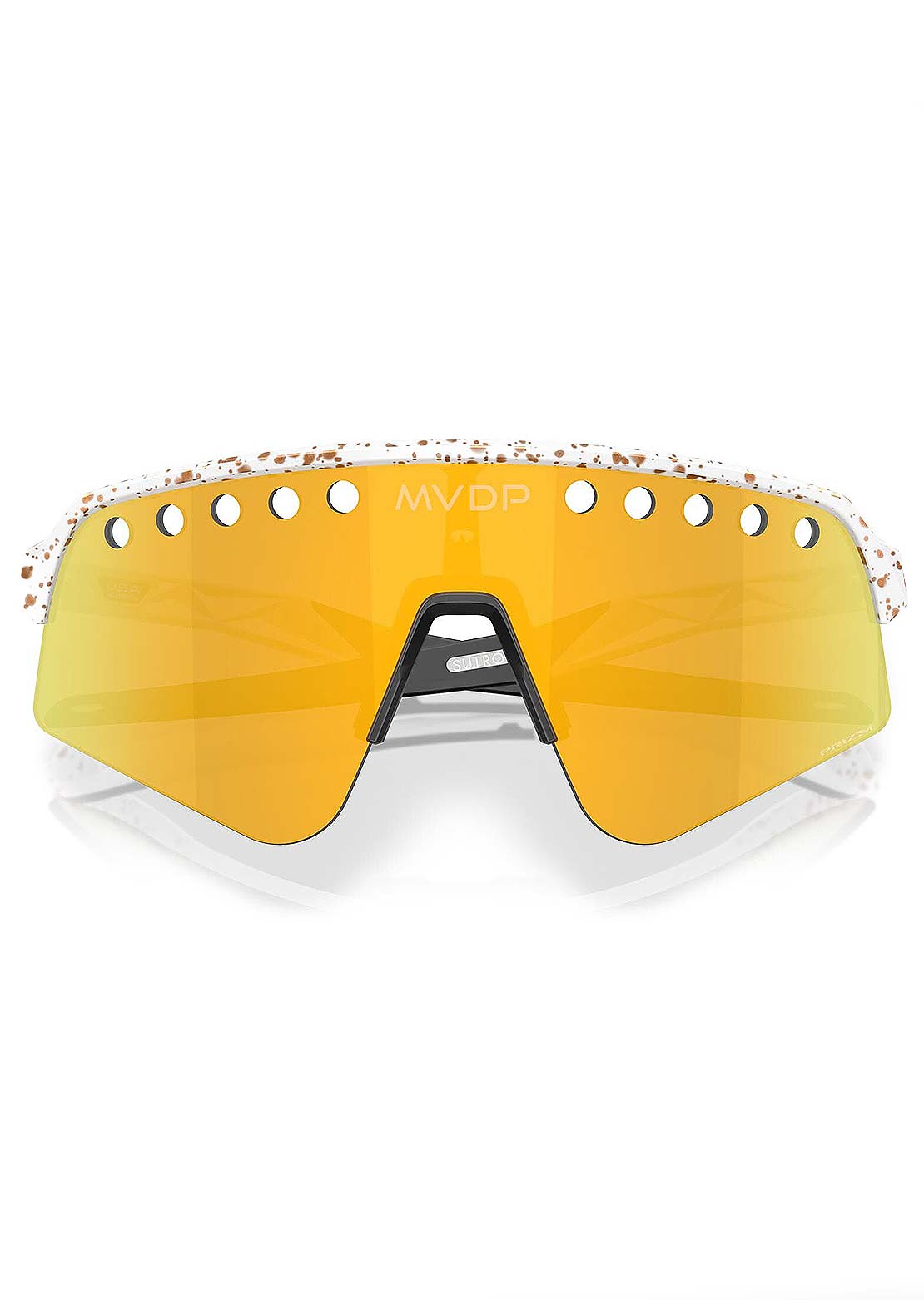 Oakley Men's Sutro Lite Sweep Prizm Bike Sunglasses Water Spot/Prizm 24K
