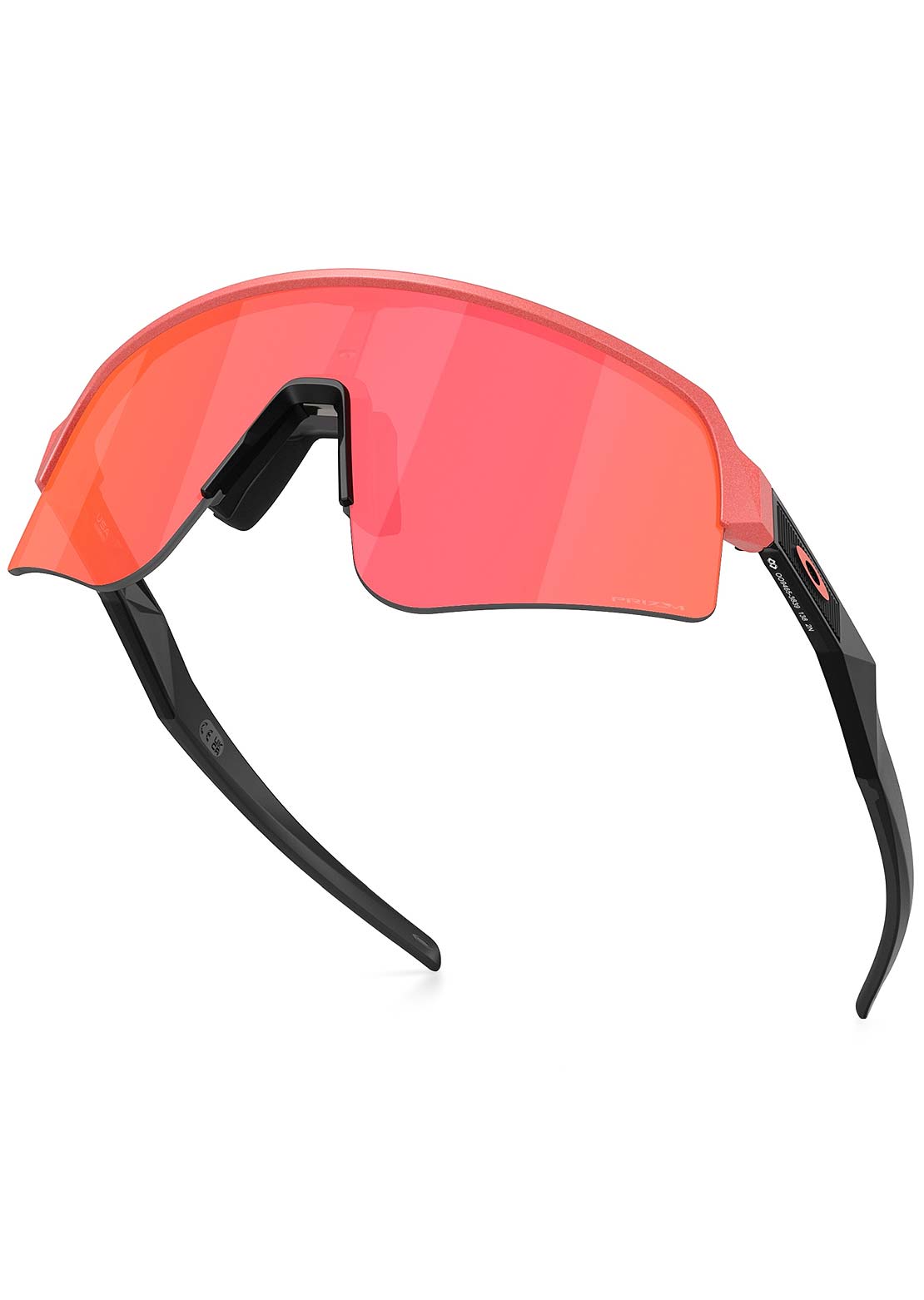 Oakley Men's Sutro Lite Sweep Prizm Bike Sunglasses Muted Metallic Paloma/Prizm Trail Torch