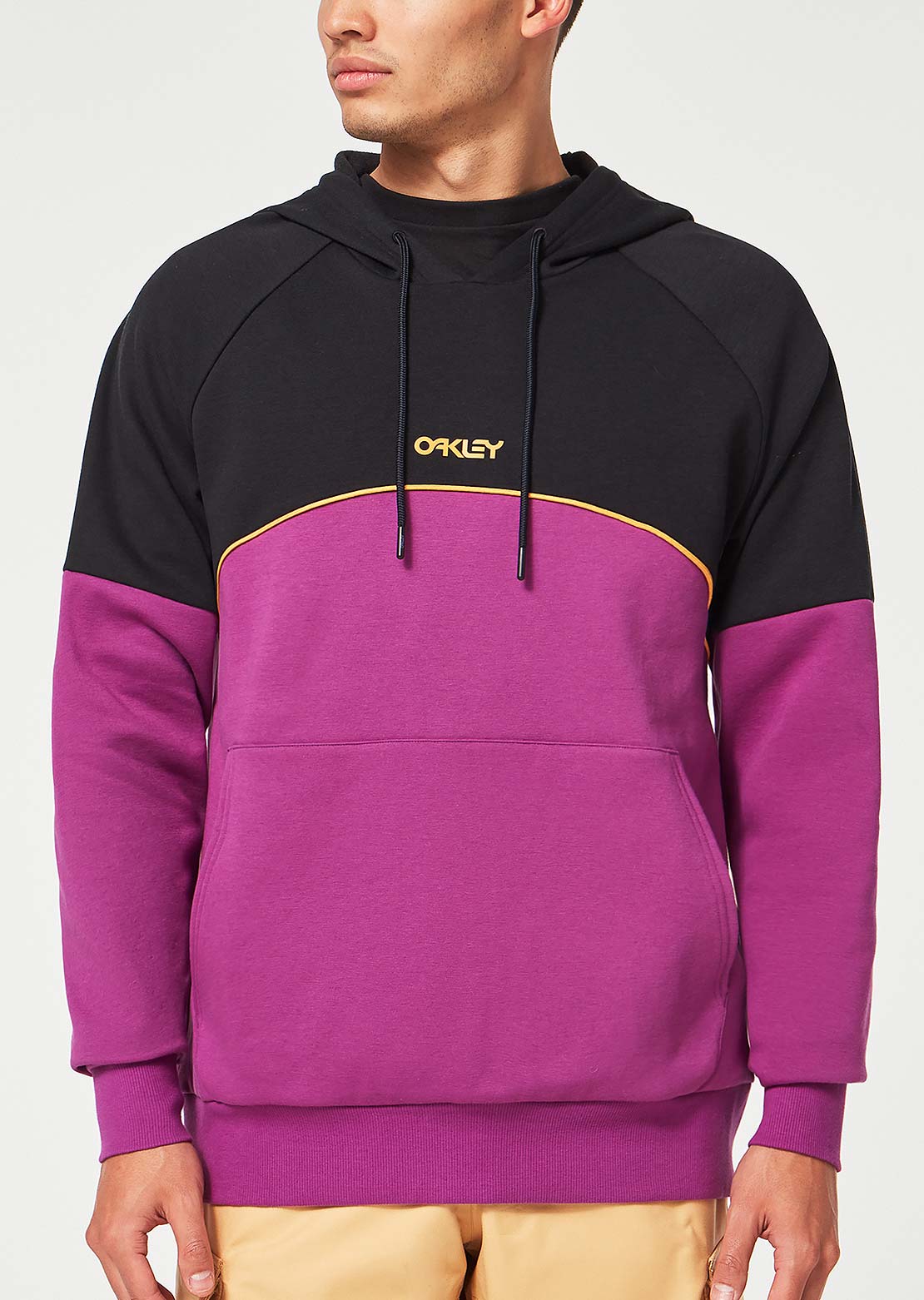 Oakley Men&#39;s TNP Rotation RC DWR Hood Blackout/Ultra Purple