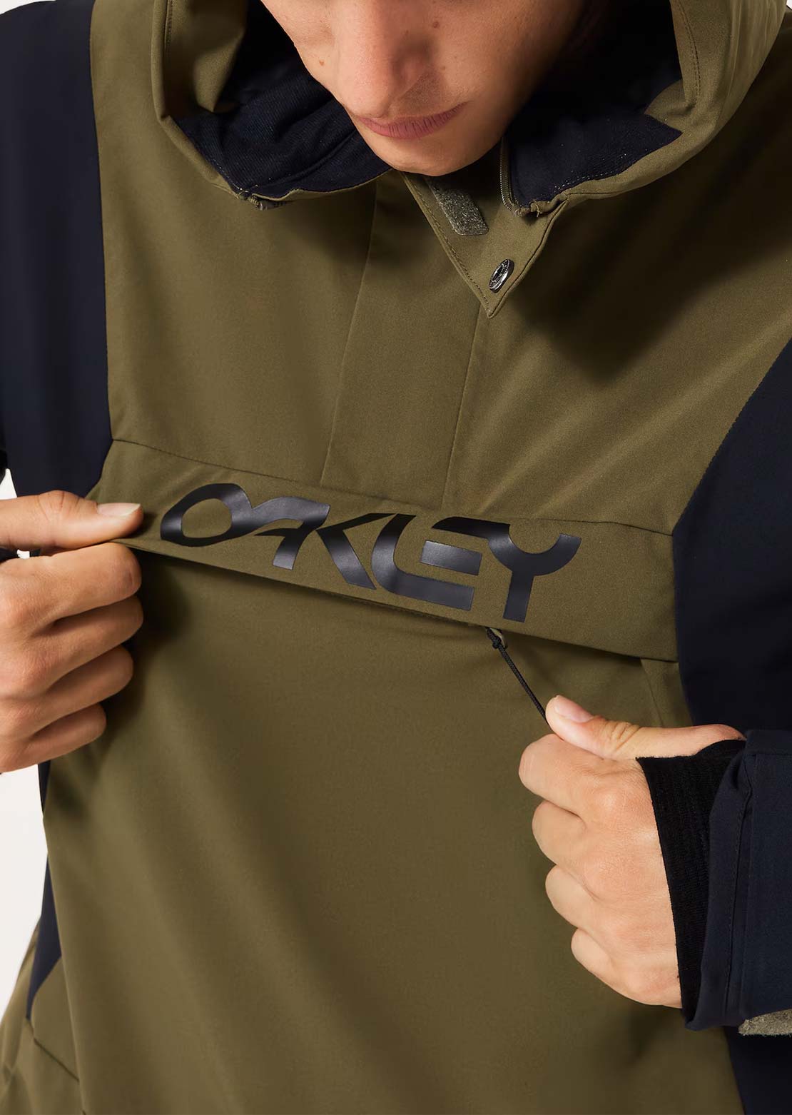 Oakley Men's TNP TBT Insulated Anorak Jacket Army Green