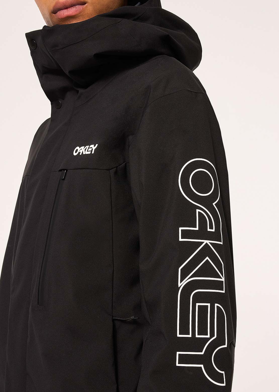 Oakley Men's TNP TBT Insulated Jacket Black/White Logo