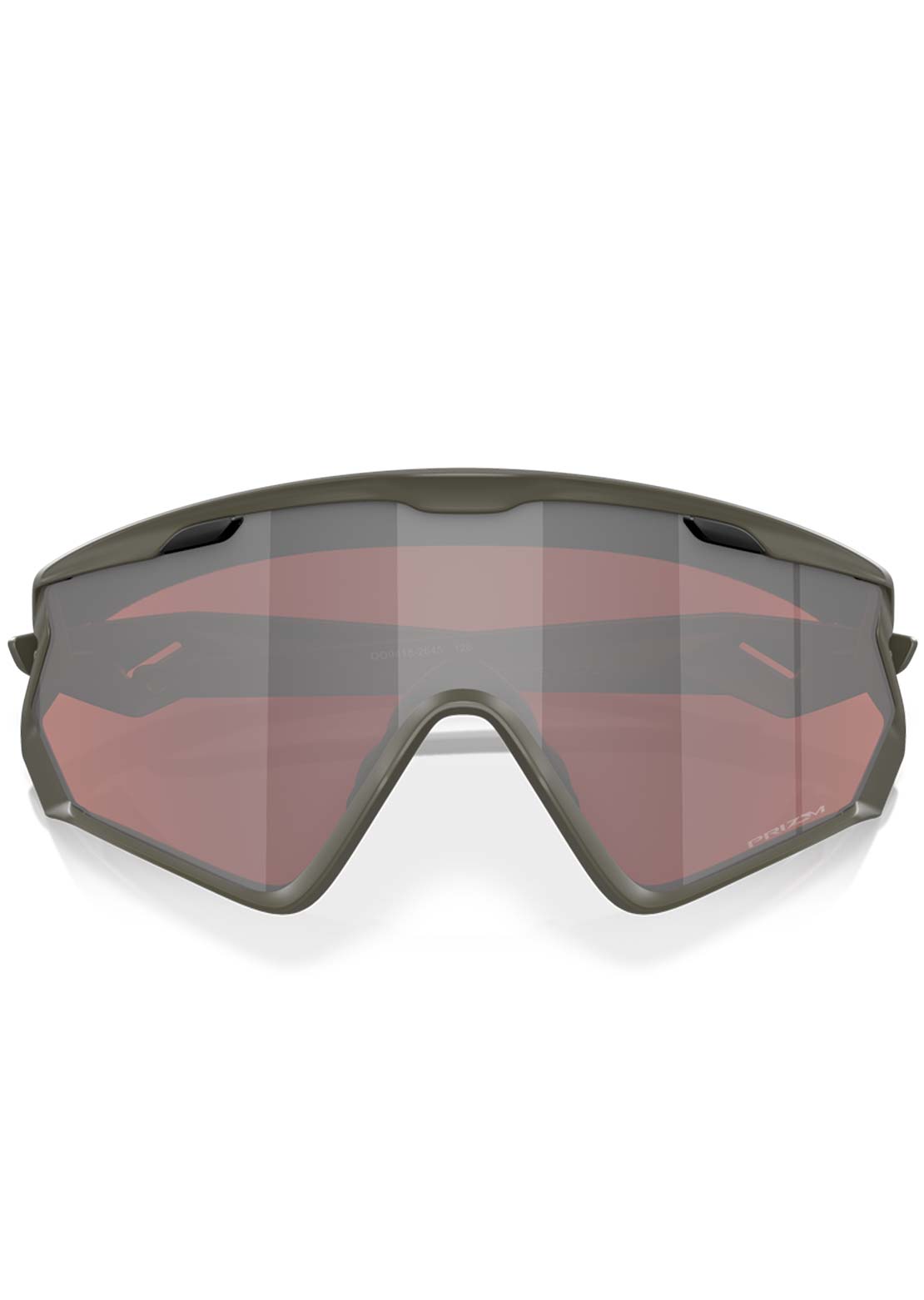 Oakley Men&#39;s Wind Jacket 2.0 Sunglasses Matte Olive/Prizm Snow Black Iridium