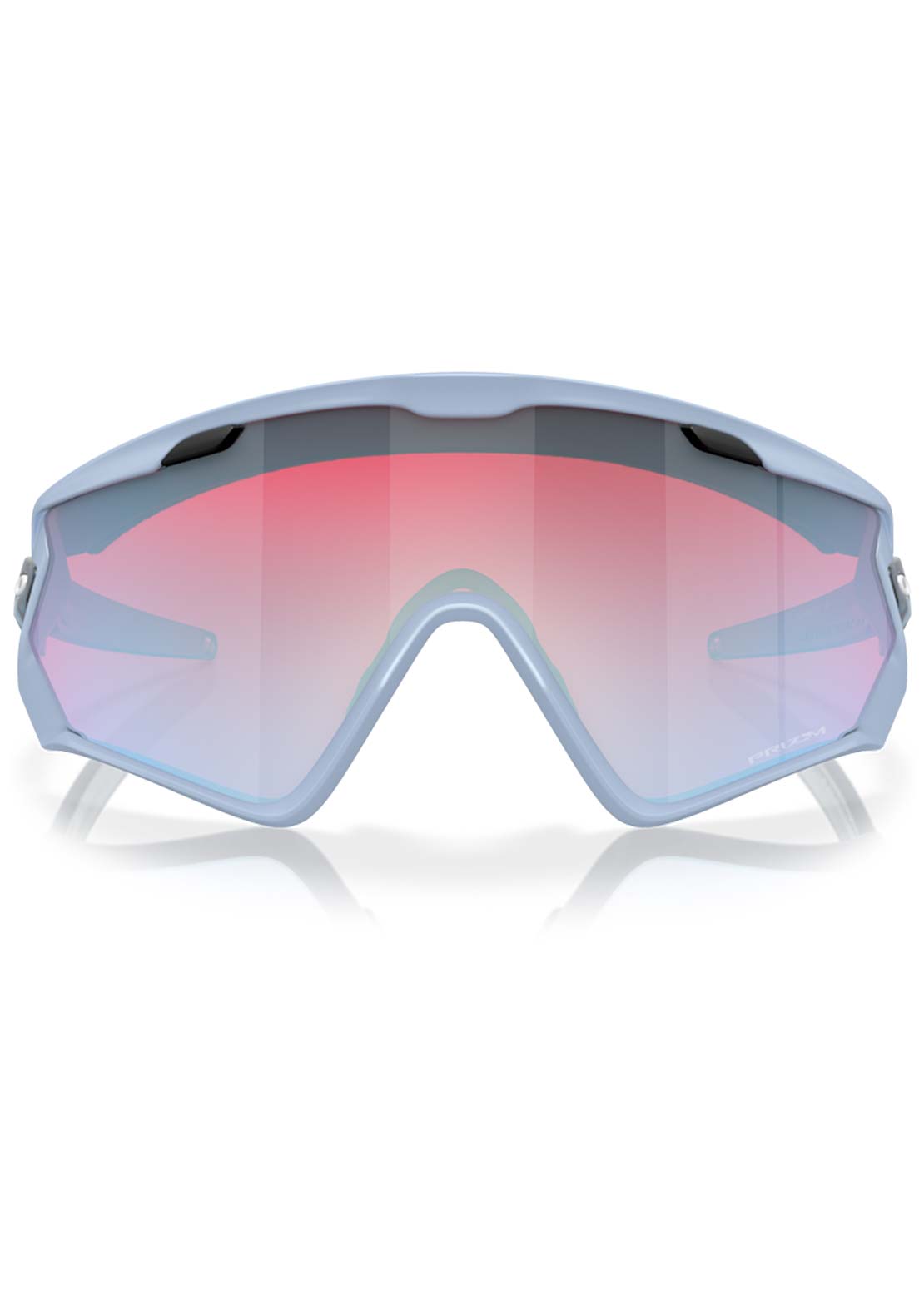 Oakley Men&#39;s Wind Jacket 2.0 Sunglasses Translucent Stonewash/Prizm Snow Sapphire Iridium