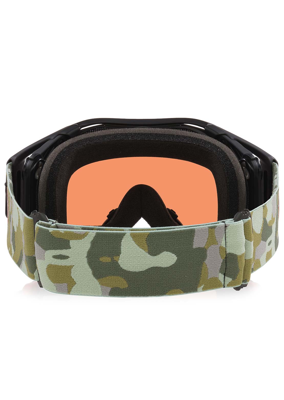 Oakley Unisex Airbrake MTB Mountain Bike Goggles Green Camo/Prizm Trail Torch