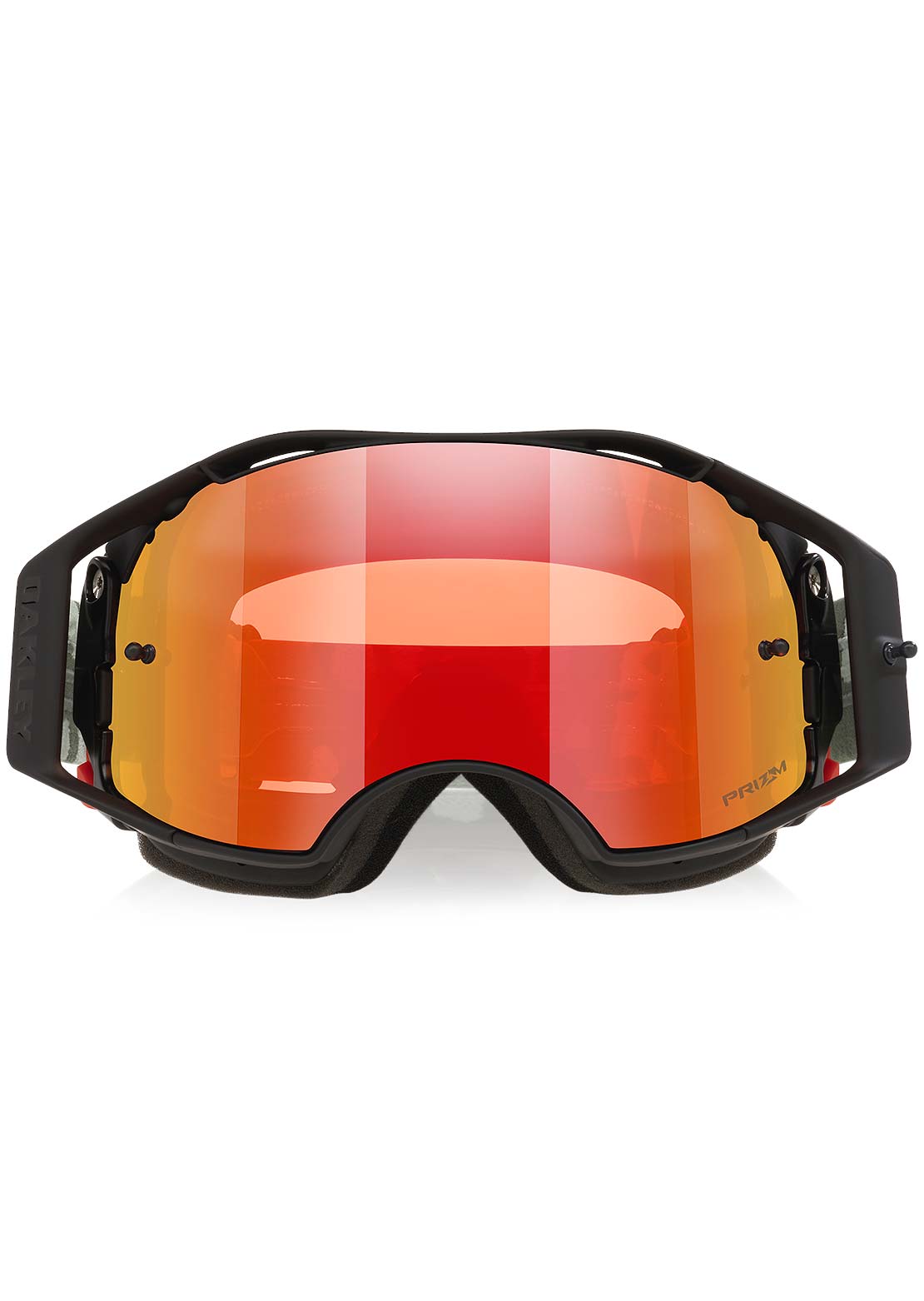Oakley Unisex Airbrake MTB Mountain Bike Goggles Green Camo/Prizm Trail Torch